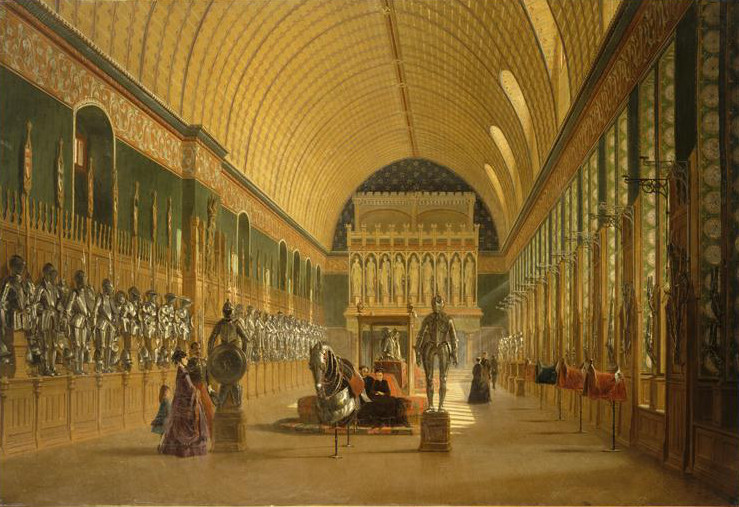 La Salle des Preuses au château de Pierrefonds