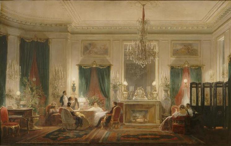 Giraud, Grand salon de la princesse Mathilde rue de Courcelles